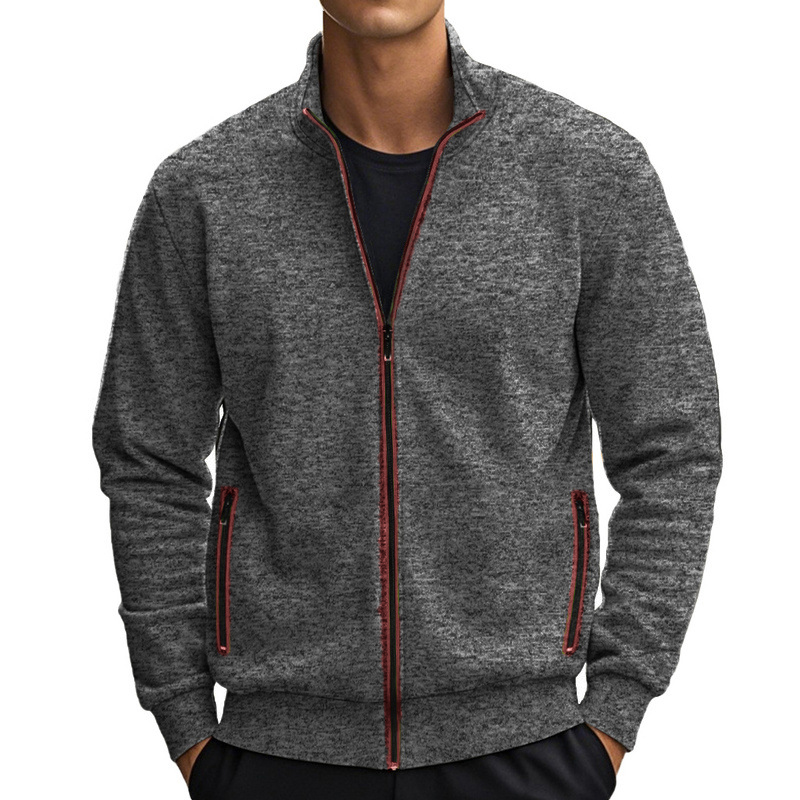 Mens Stand Collar Sweatshirt C - Street Fashion Game recension och pris