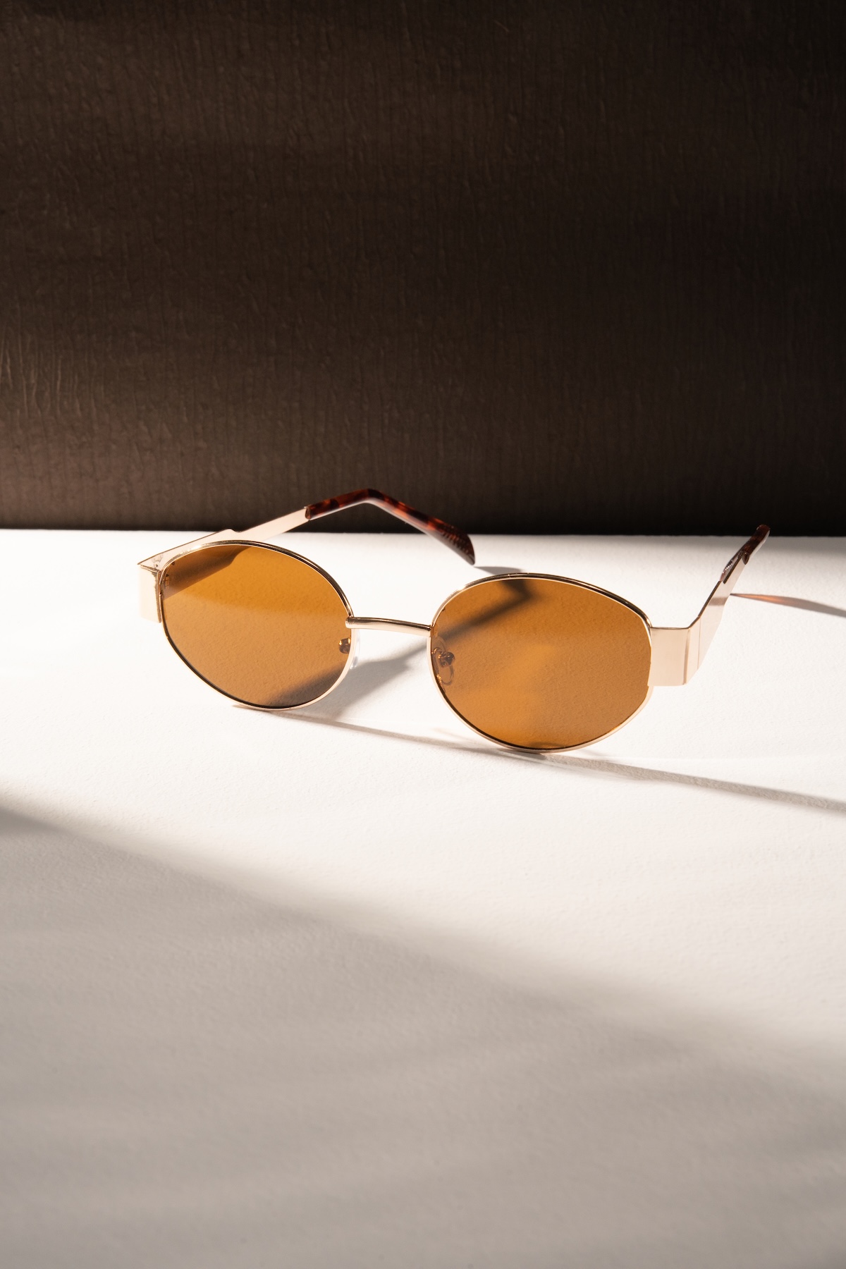 1Pair Unisex Retro Oval Metal  - Street Fashion Luxury recension och pris