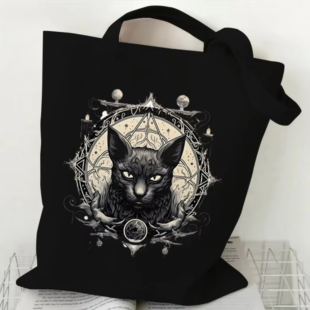 Halloween Gothic-style Dark Ca - Tote Bag Canvas Print recension och pris