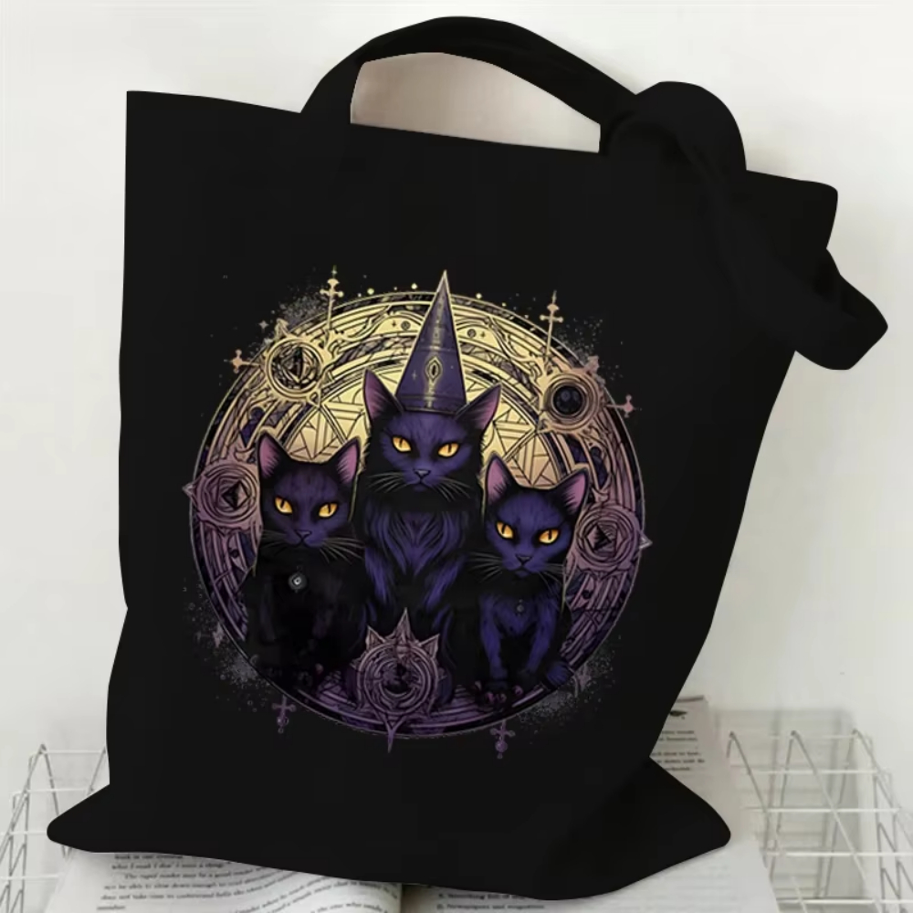 Halloween Gothic-style Dark Ca - Tote Bag Canvas Print recension och pris