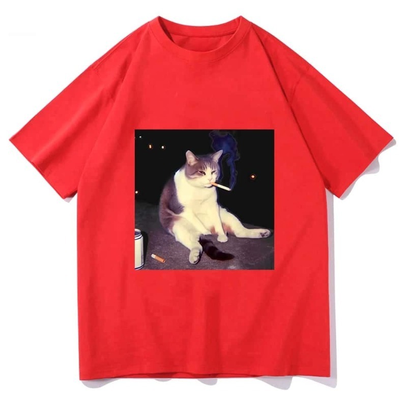 Popular Quirky Cat Mixed T-shi - Quirky Street Fashion recension och pris