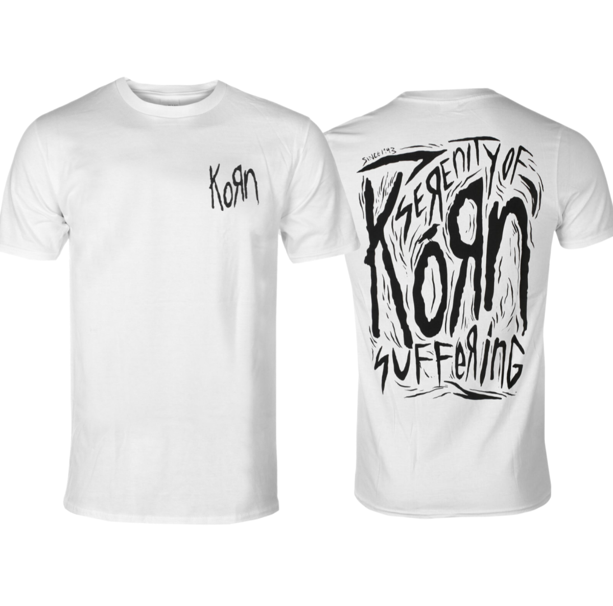 Korn Scratched Type Artistic P - Street Fashion Types recension och pris