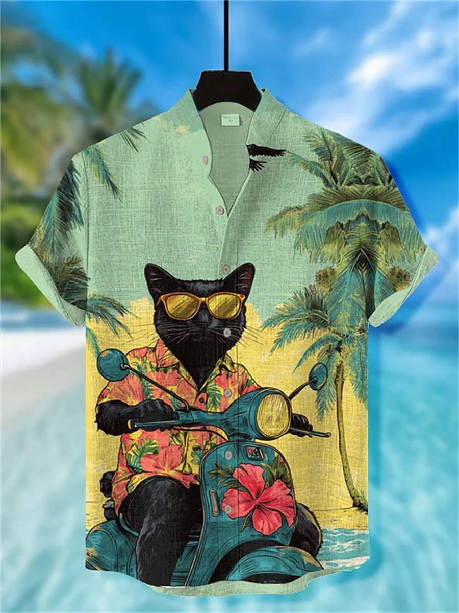 Men's street style short-sleev - Quirky Street Fashion recension och pris