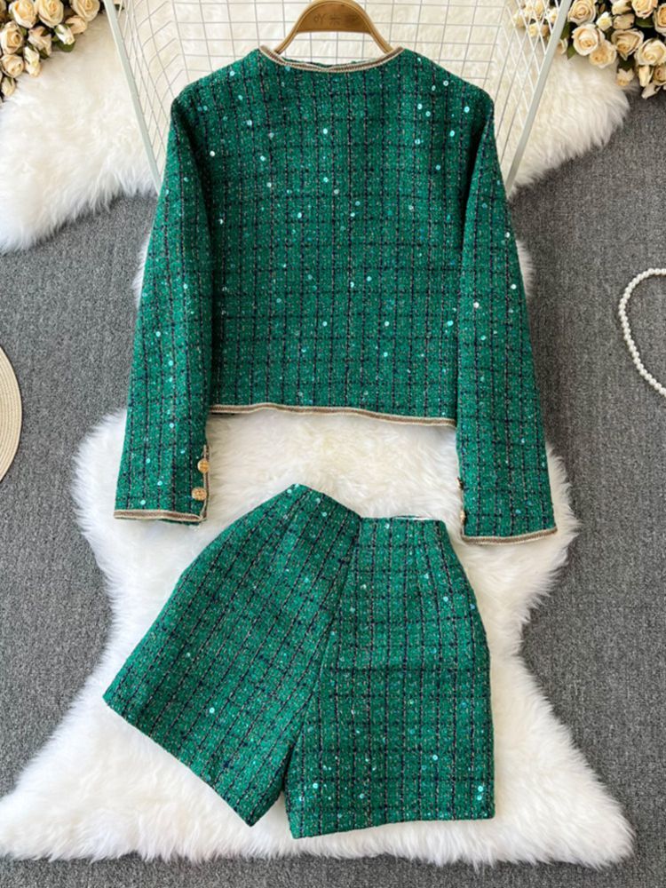 Autumn Winter Lady Two Piece O - Street Fashion Luxury recension och pris