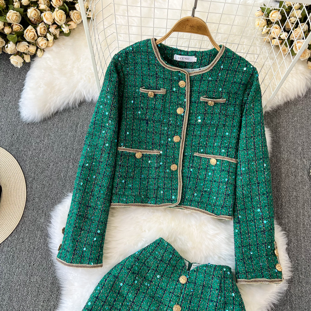 Autumn Winter Lady Two Piece O - Street Fashion Luxury recension och pris