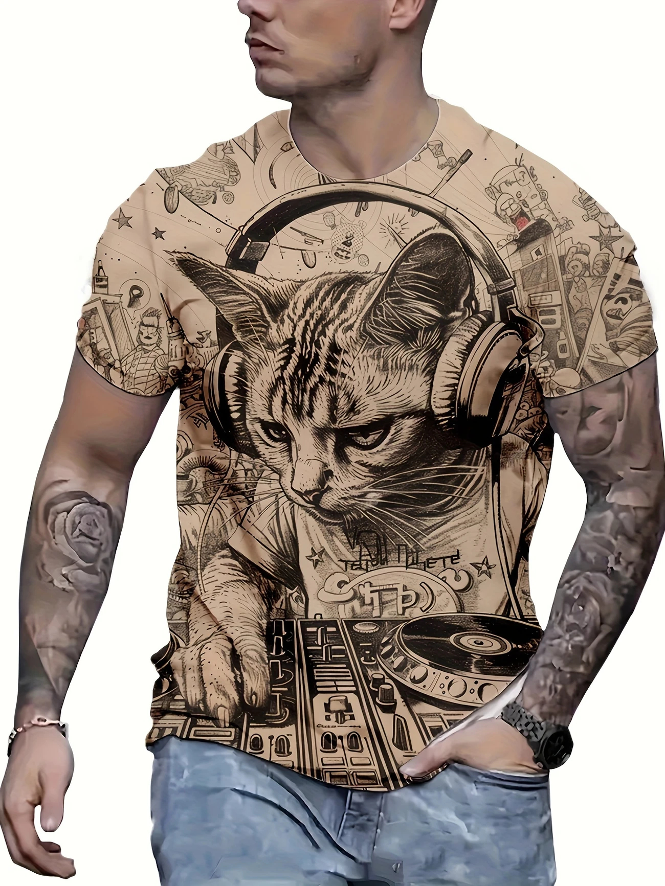 Fun Quirky Abstract Art 3D Pri - Quirky Street Fashion recension och pris