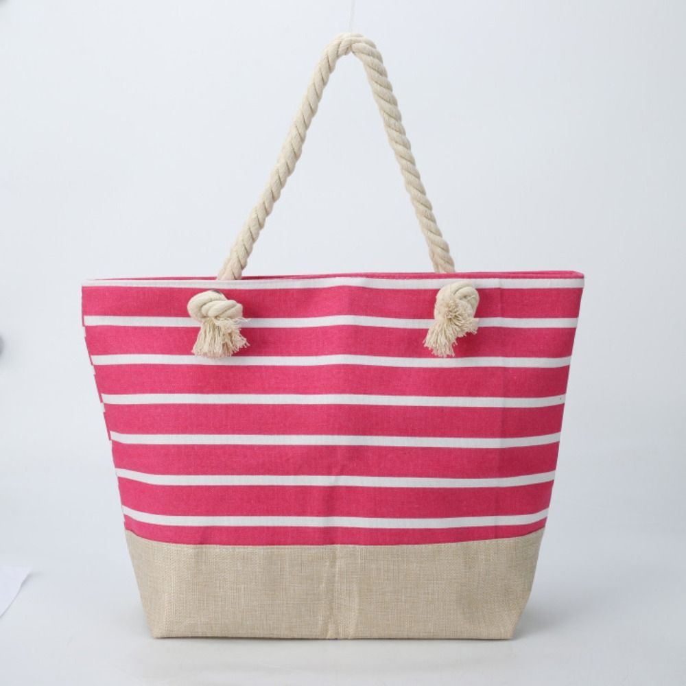 Striped Beach Tote Bag Canvas  - Tote Bag Canvas Print recension och pris