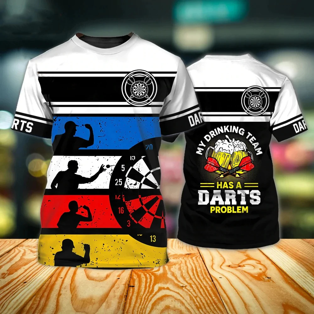Darts Game 3D Men's T-shirt Fa - Street Fashion Game recension och pris
