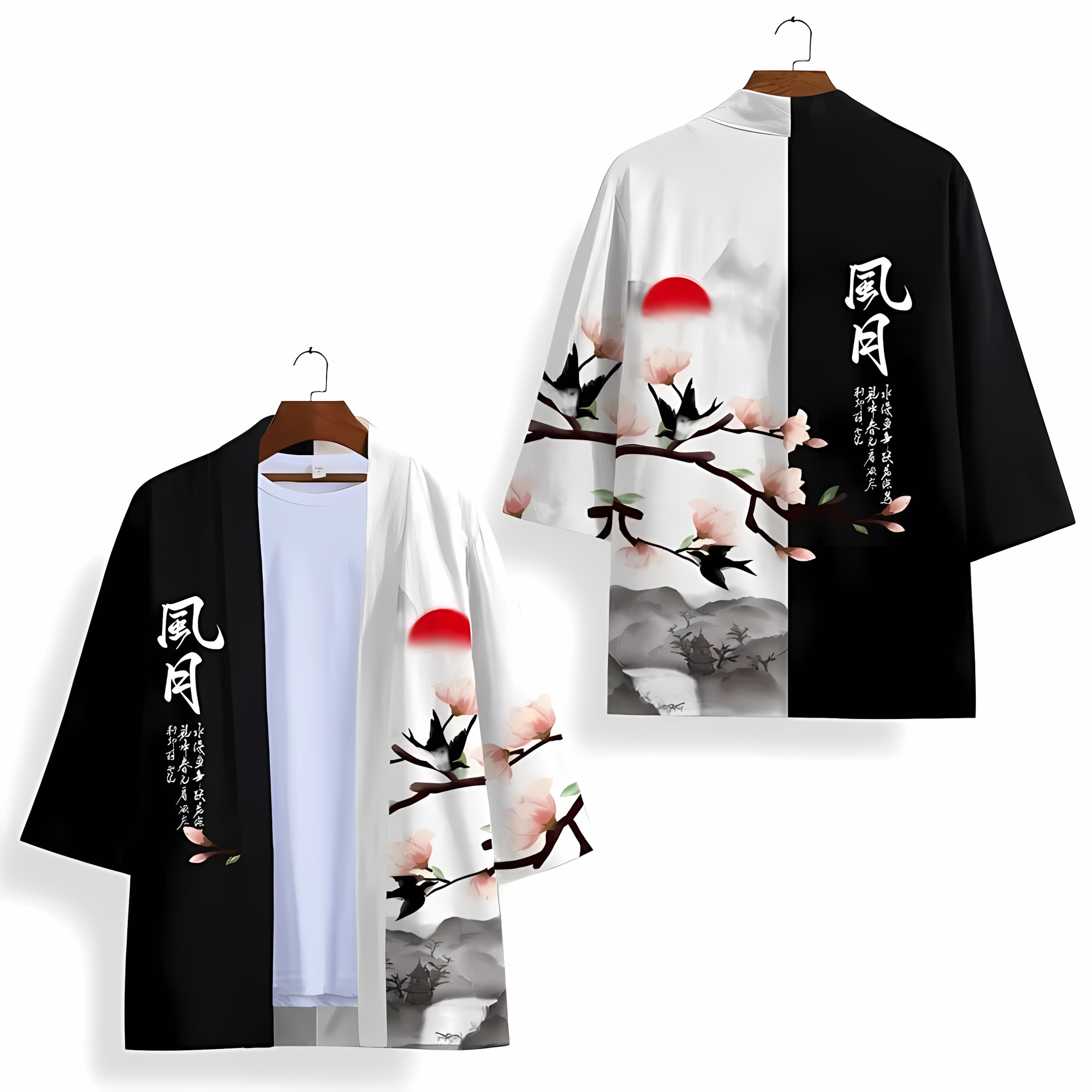 2026 Summer New Men's Kimono w - Street Fashion Kimono recension och pris