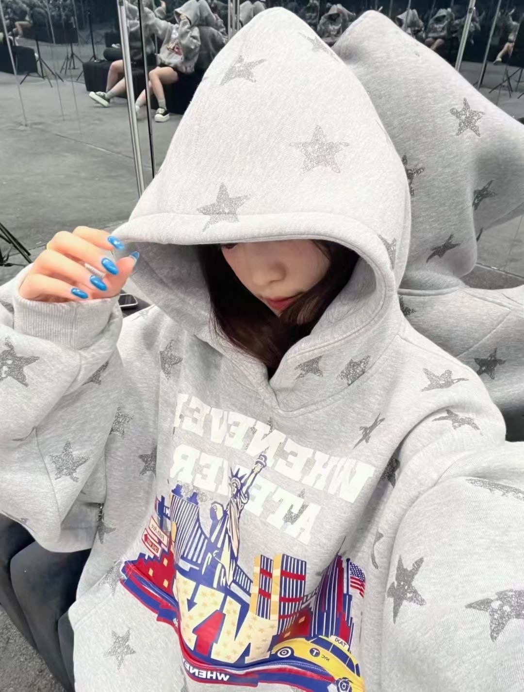 Women's Oversized Hoodie Sweat - Oversized Crewneck Fleece recension och pris