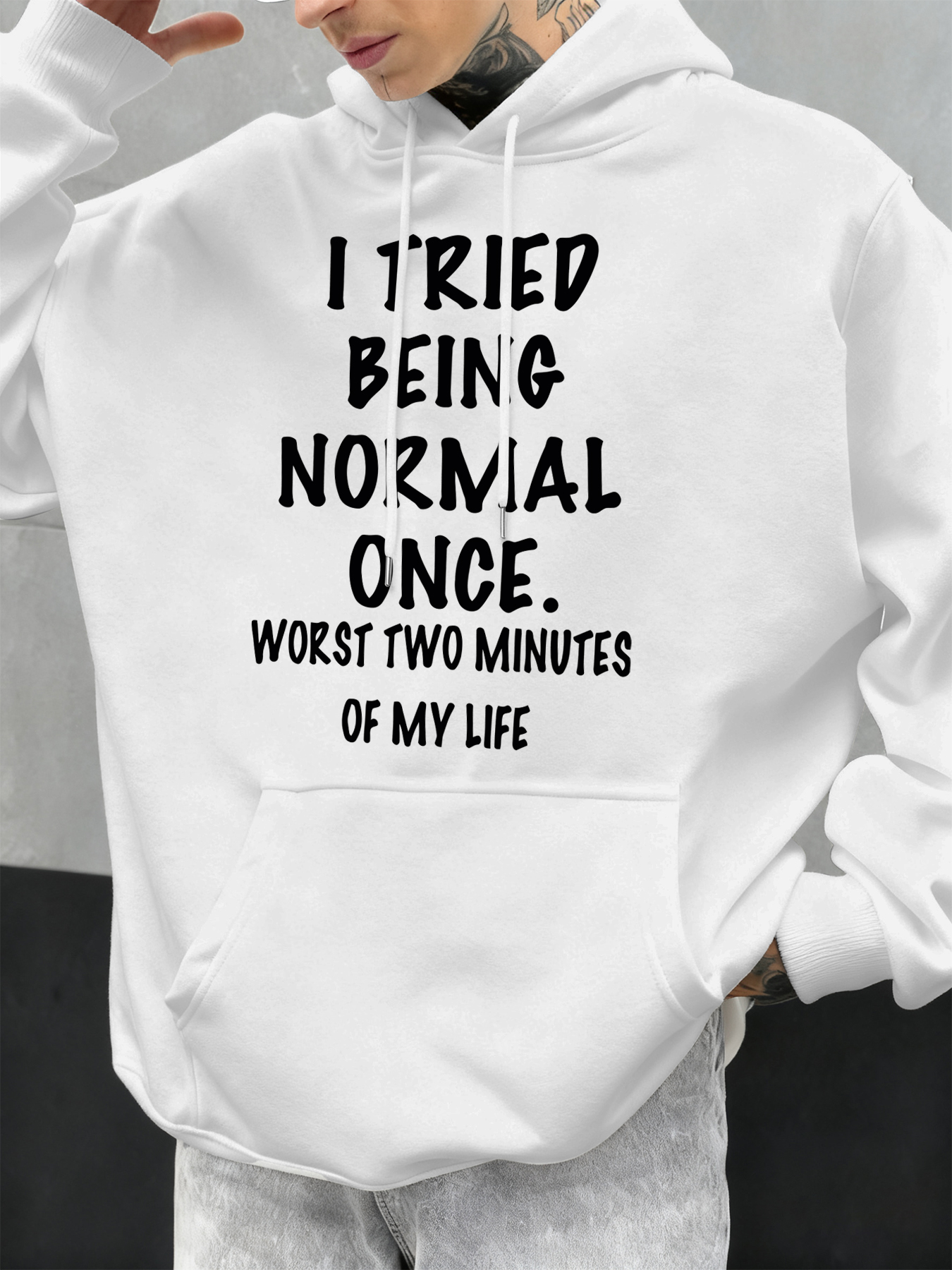 Stay Calm and Normal Funny Des - Street Fashion Elements recension och pris