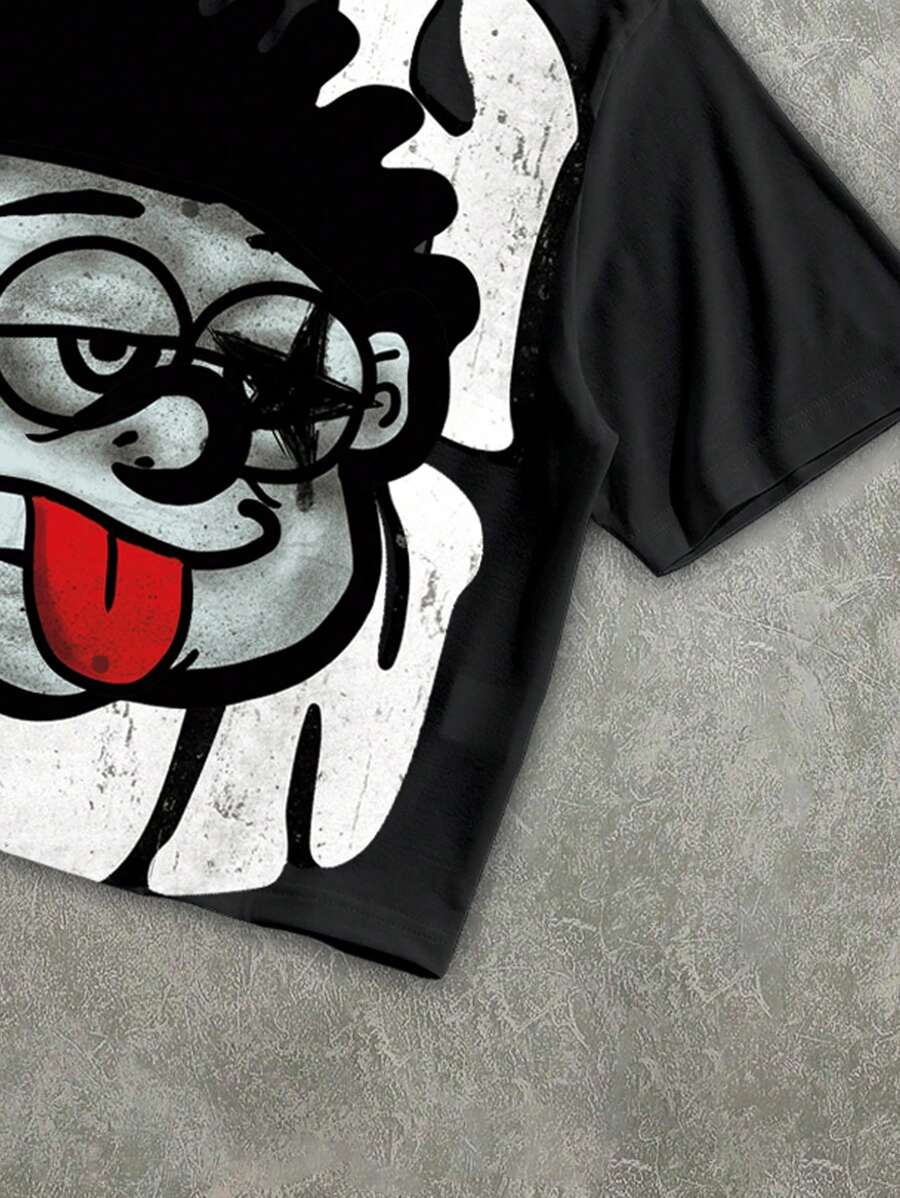 Roghcode Men's Street Loose Di - Quirky Street Fashion recension och pris