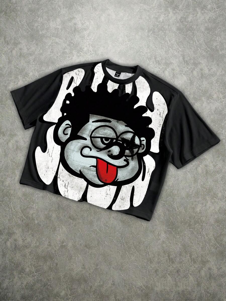 Roghcode Men's Street Loose Di - Quirky Street Fashion recension och pris