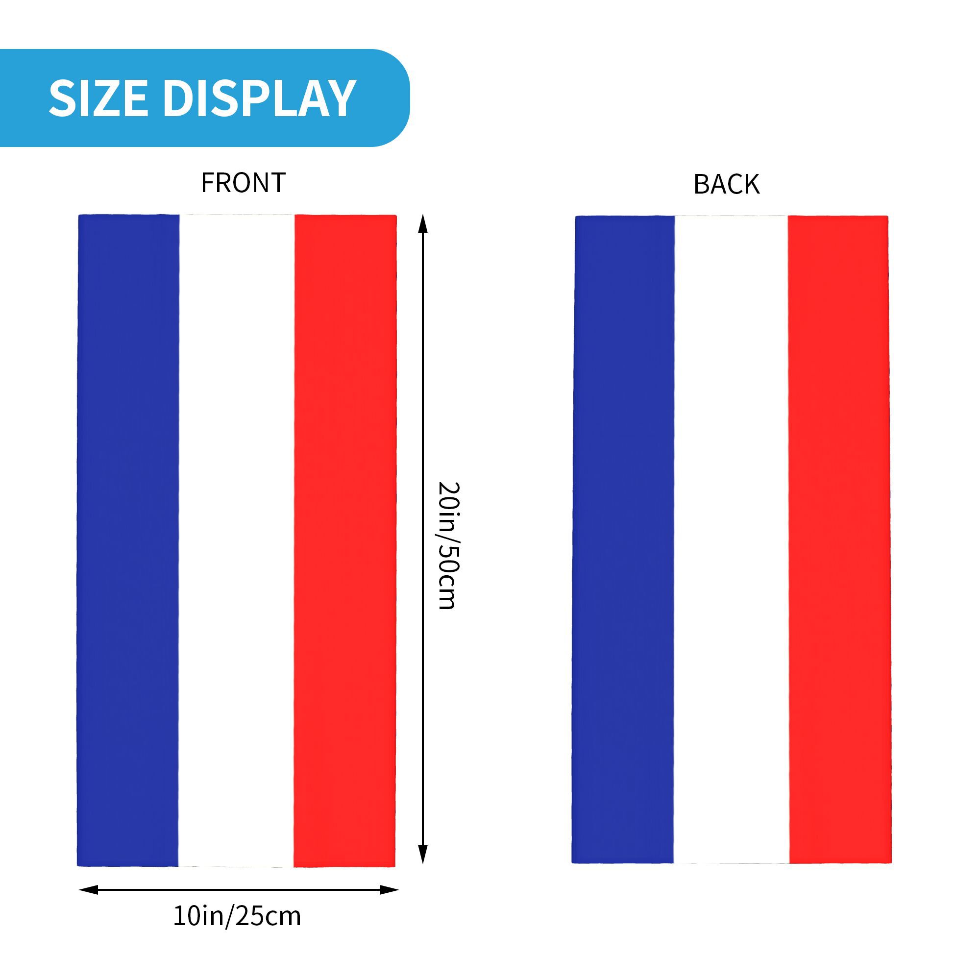 Custom French Flag France Band - French Street Fashion recension och pris