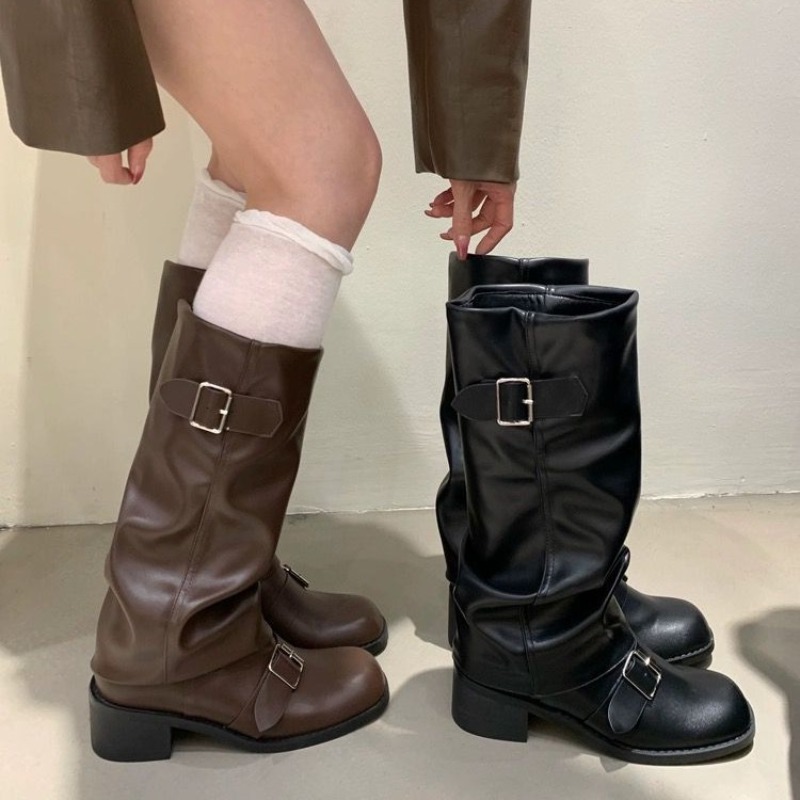2025new Woman Boots Knee High  - Street Fashion Trends recension och pris
