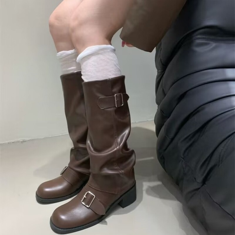 2025new Woman Boots Knee High  - Street Fashion Trends recension och pris