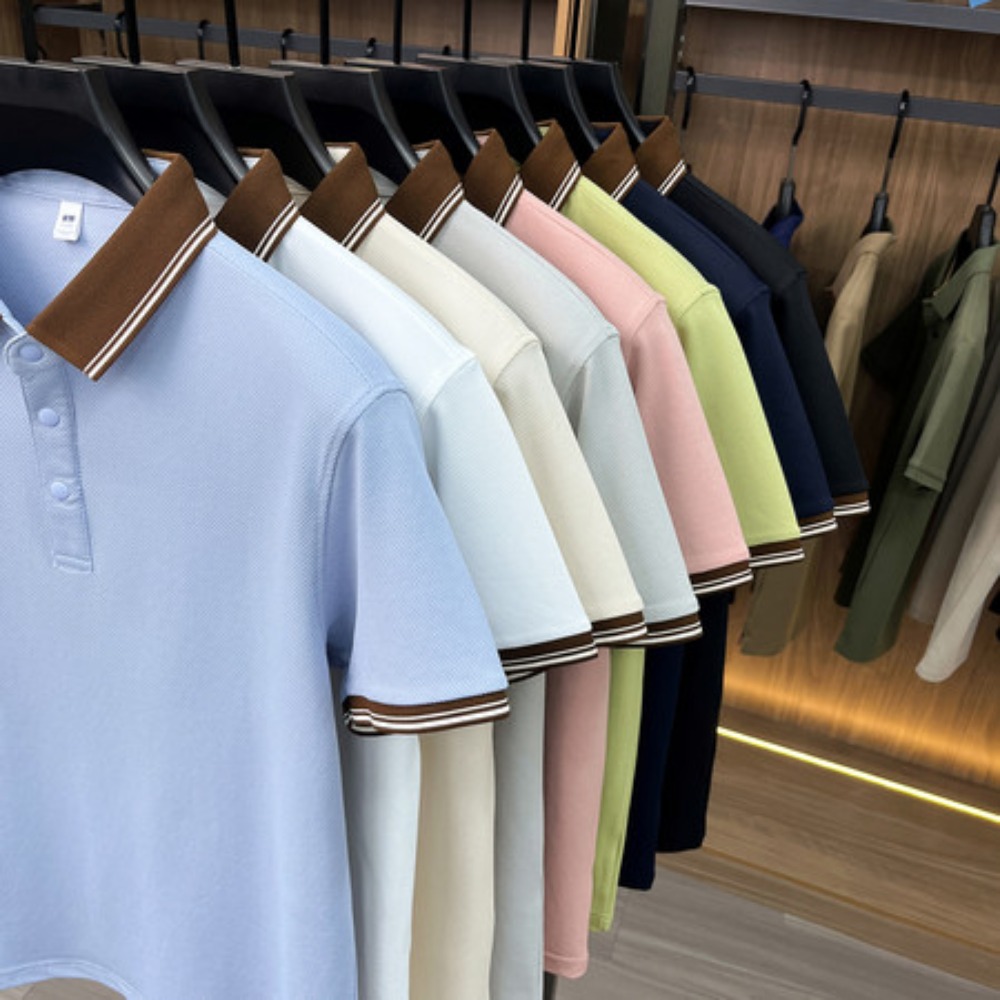 Men's Short Sleeve Polo Shirt  - Quirky Street Fashion recension och pris
