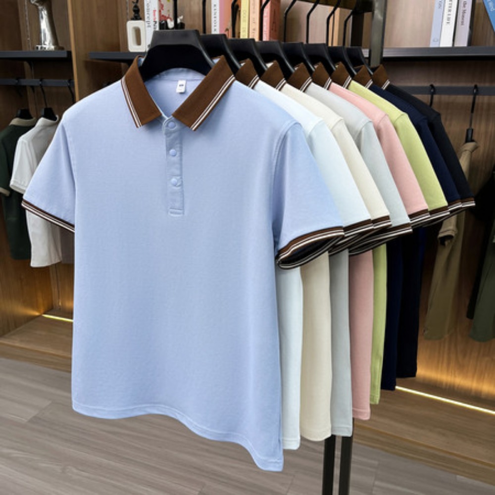 Men's Short Sleeve Polo Shirt  - Quirky Street Fashion recension och pris