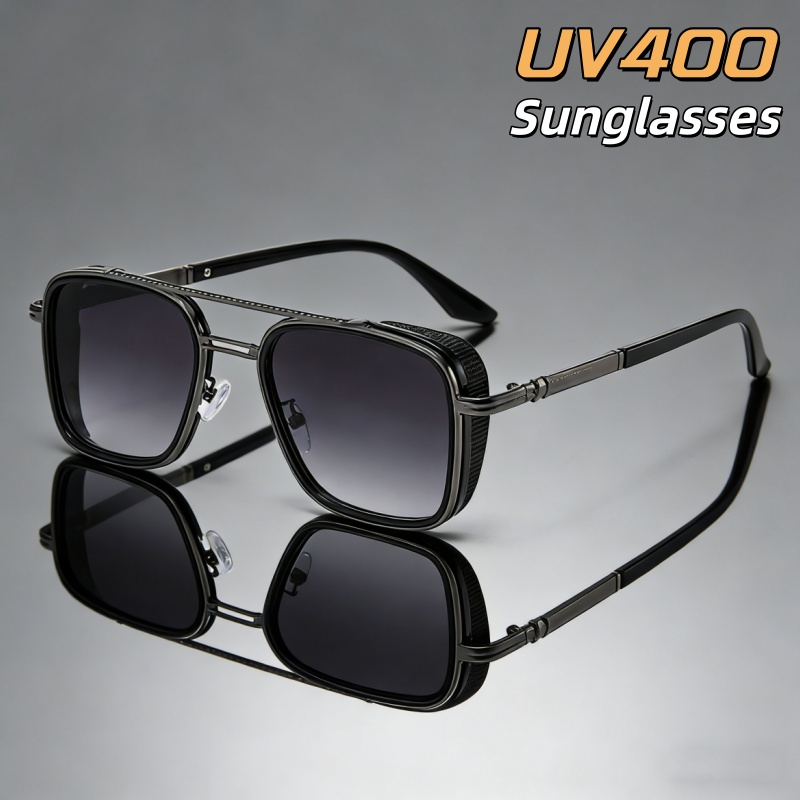 Retro Oval-framed Sunglasses M - Street Fashion Luxury recension och pris
