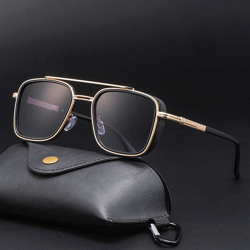 Retro Oval-framed Sunglasses M - Street Fashion Luxury recension och pris