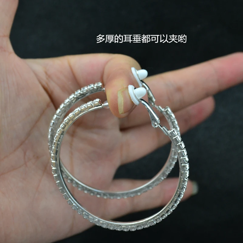 Clip on Earrings for Women No  - Street Fashion Earrings recension och pris