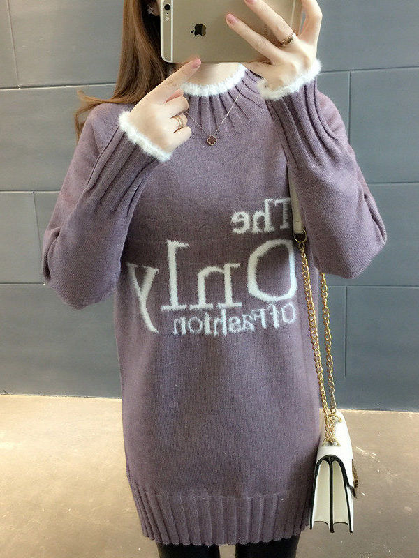 Women's Fleece Lined Oversized - Oversized Crewneck Fleece recension och pris
