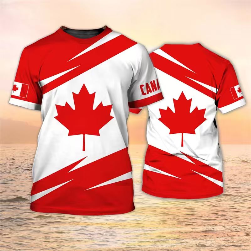Canada Flag Soldier Camo Skull - Street Fashion For Short Guys recension och pris