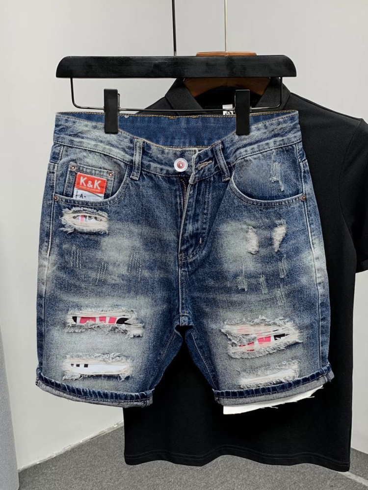2026 Summer Ripped Straight Me - Street Fashion Luxury recension och pris