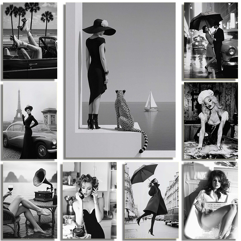 Black And White Fashion Street - Street Fashion Luxury recension och pris