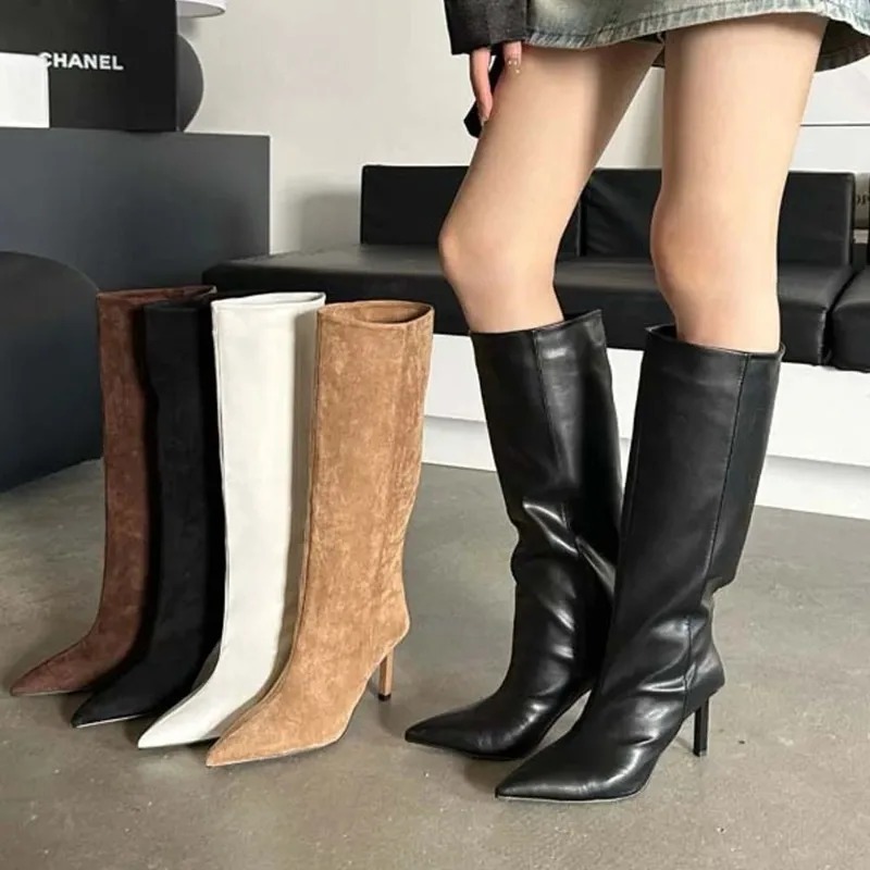 Luxury Women Long Boots Fashio - French Street Fashion recension och pris