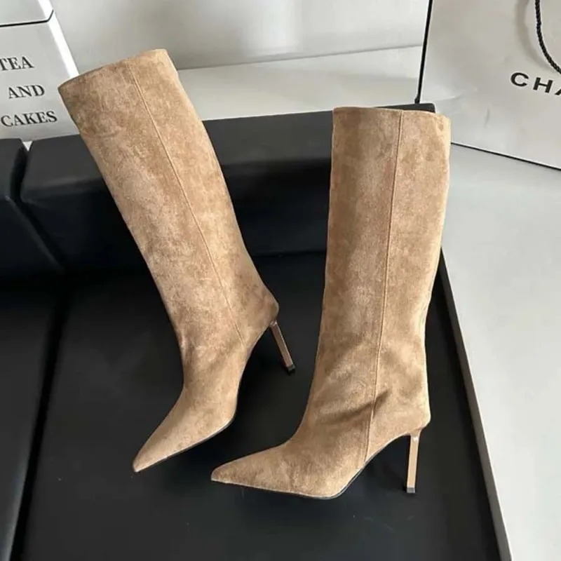 Luxury Women Long Boots Fashio - French Street Fashion recension och pris