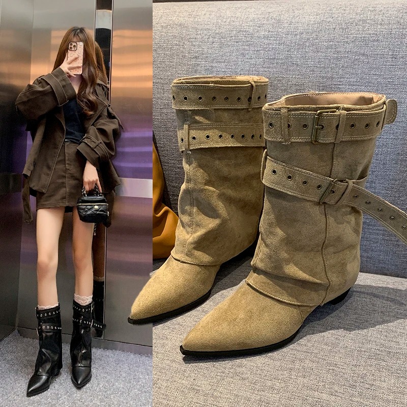2025 Pointed Toe Women's Winte - Street Fashion Trends recension och pris