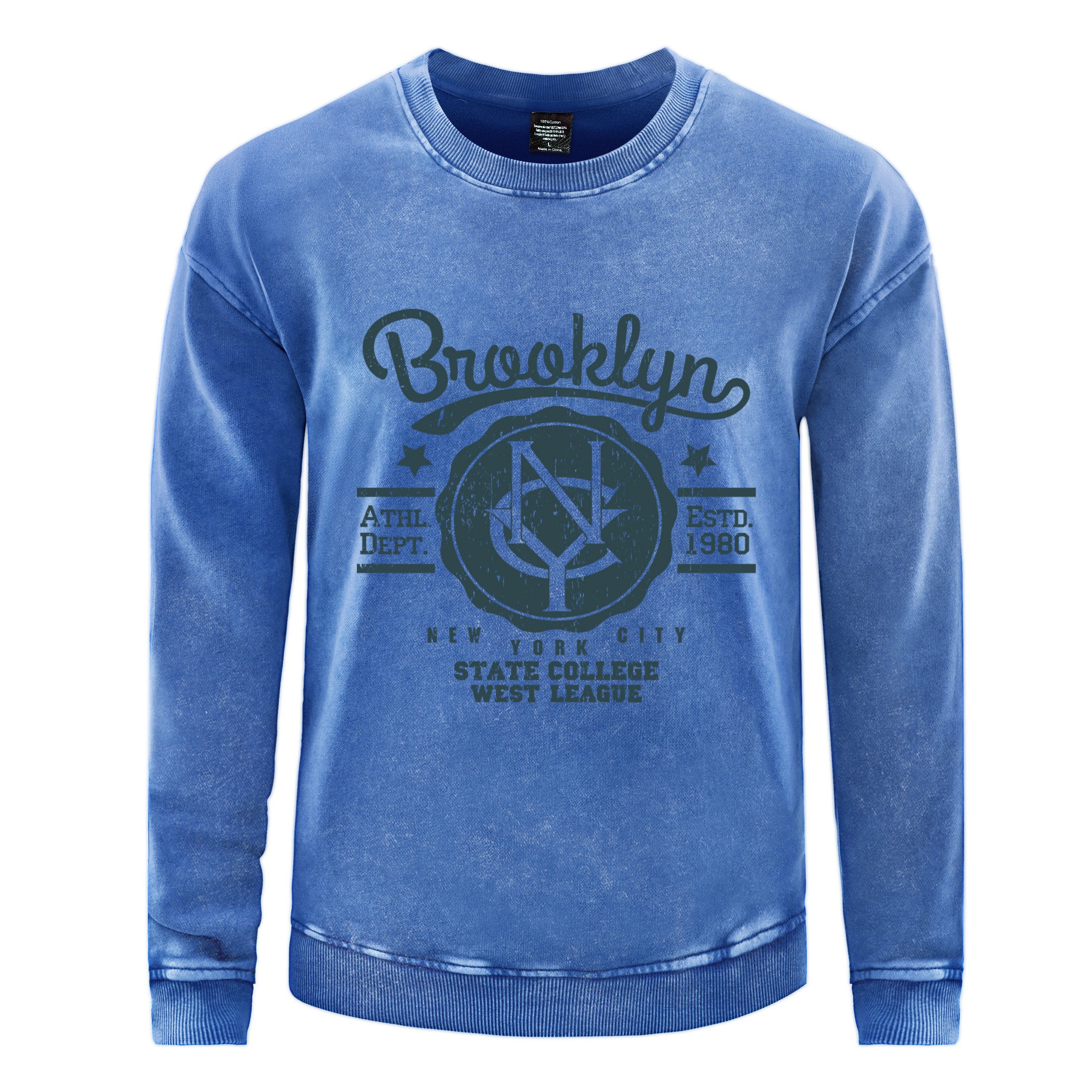 State College West League Man  - Oversized Crewneck Fleece recension och pris