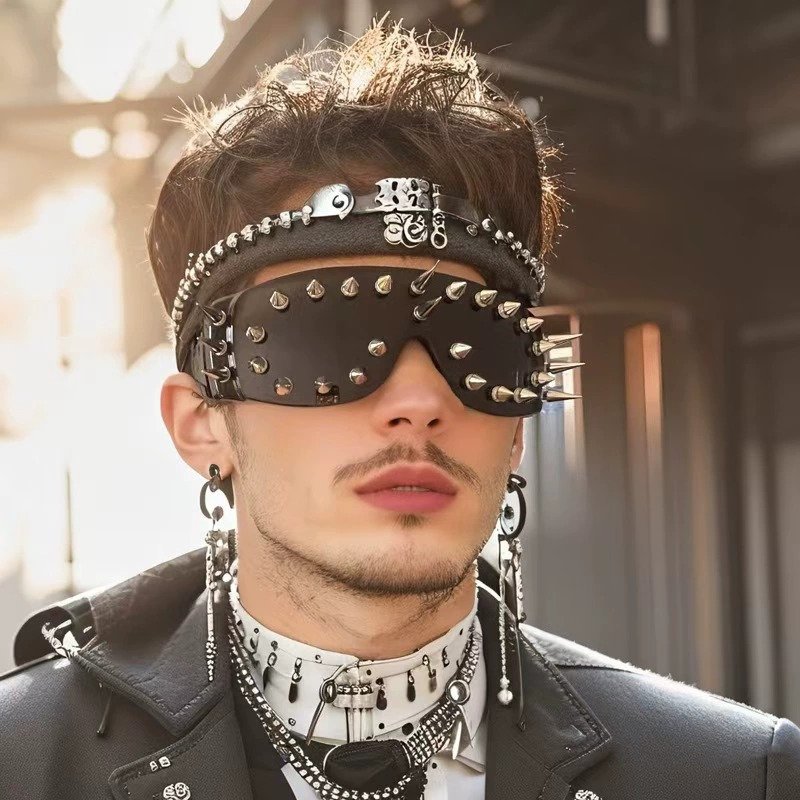 Hip-hop Punk Quirky Rivets Men - Quirky Street Fashion recension och pris