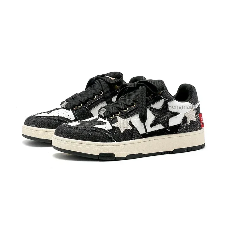 Women Sneakers Man Retro Star  - Street Fashion Couple recension och pris
