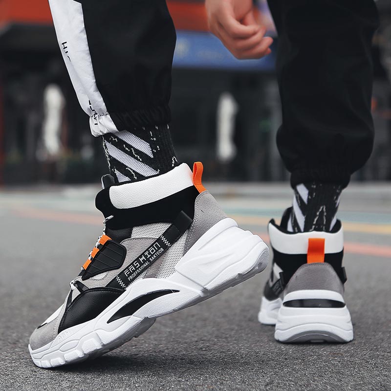 Hightop Summer Men's Sport Sho - Street Fashion Types recension och pris