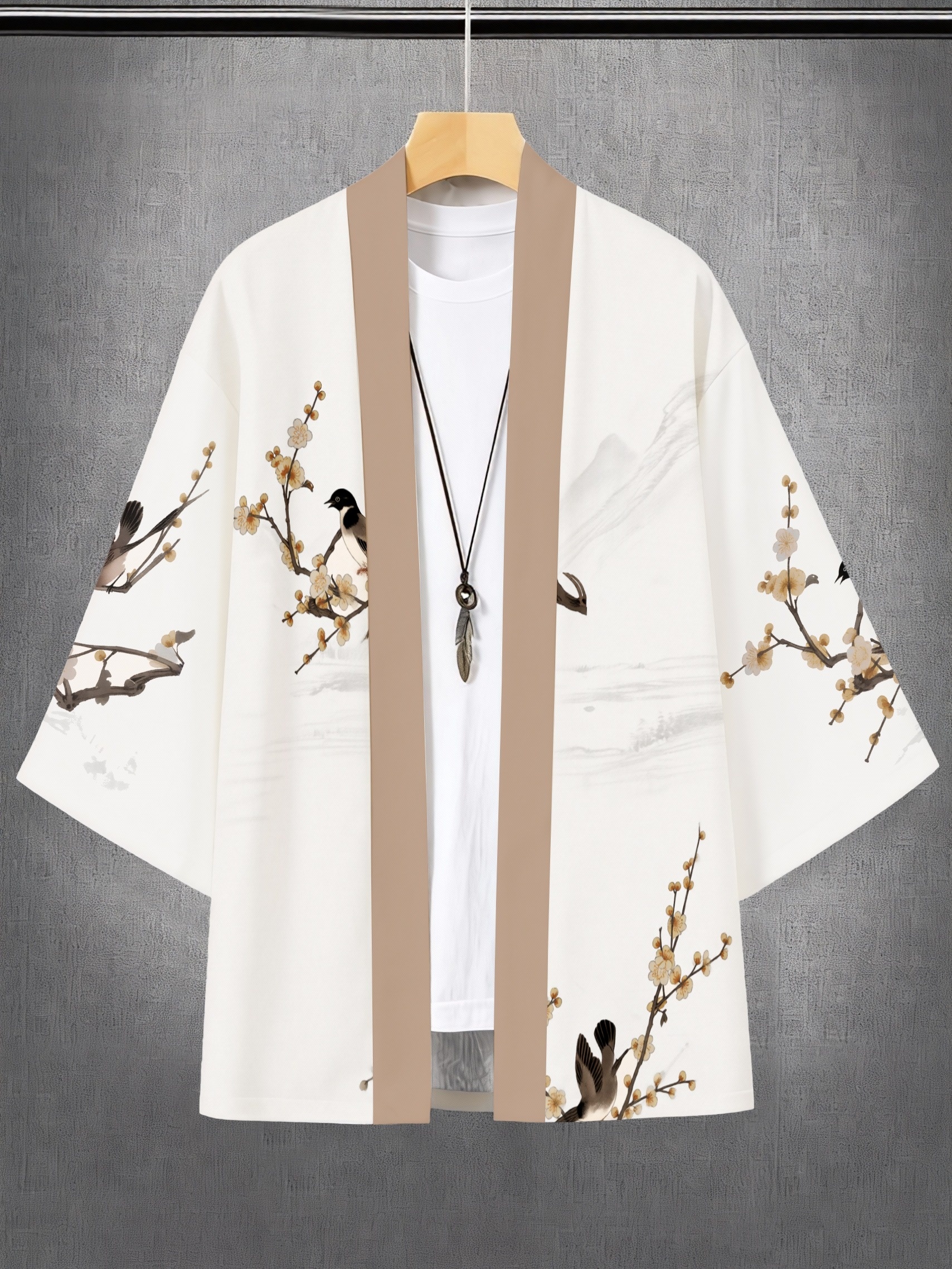 2026 Summer New Men's Kimono 3 - Street Fashion Kimono recension och pris