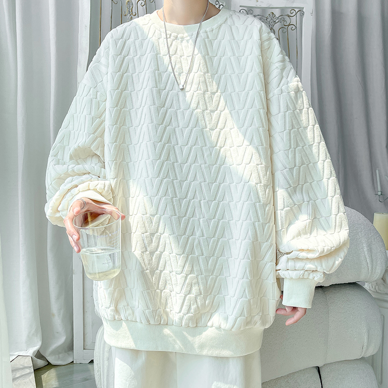 Trendy Oversize Men's Crew Nec - Oversized Crewneck Fleece recension och pris