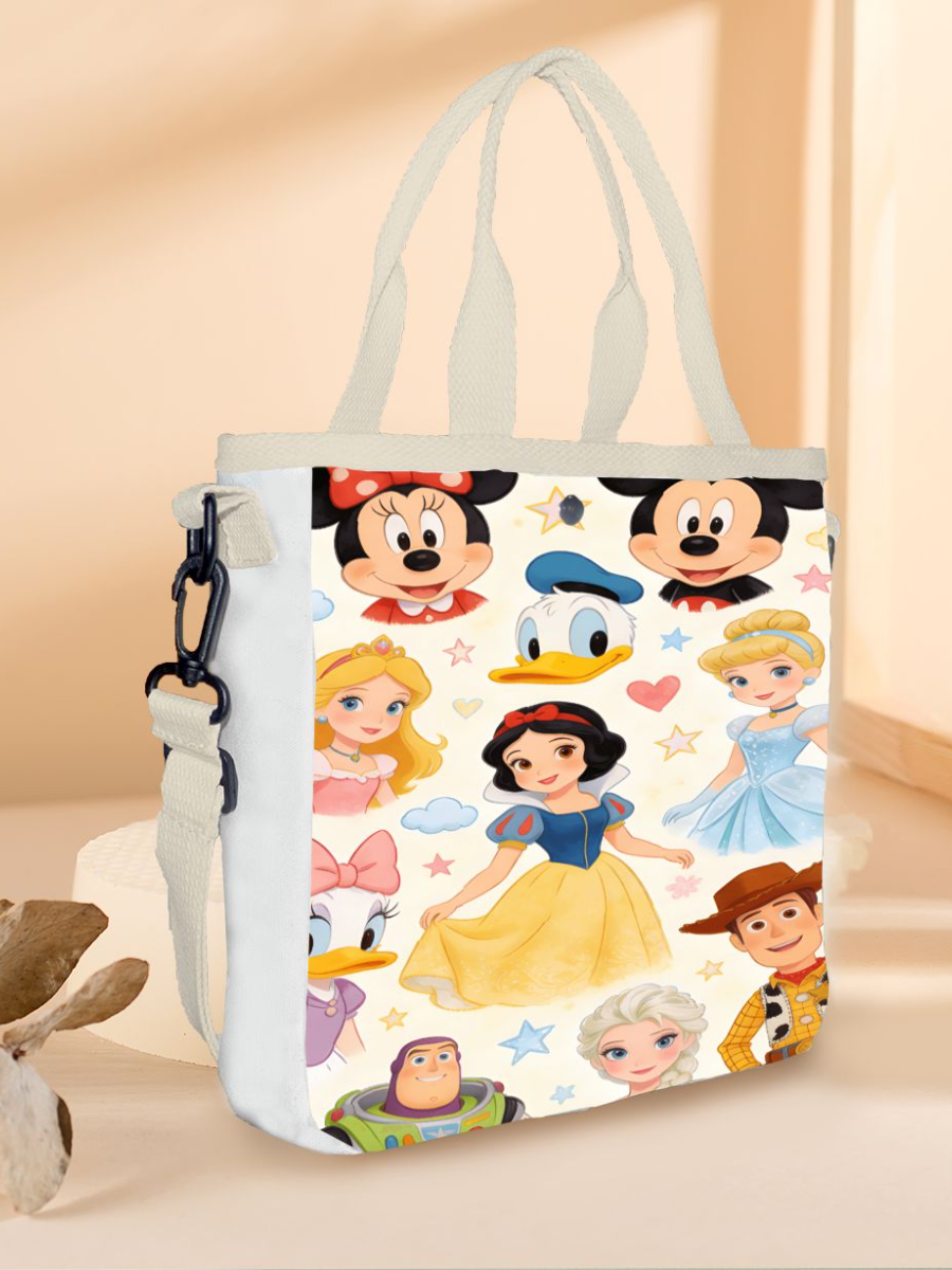 Multifunctional Princess Tote  - Tote Bag Canvas Print recension och pris