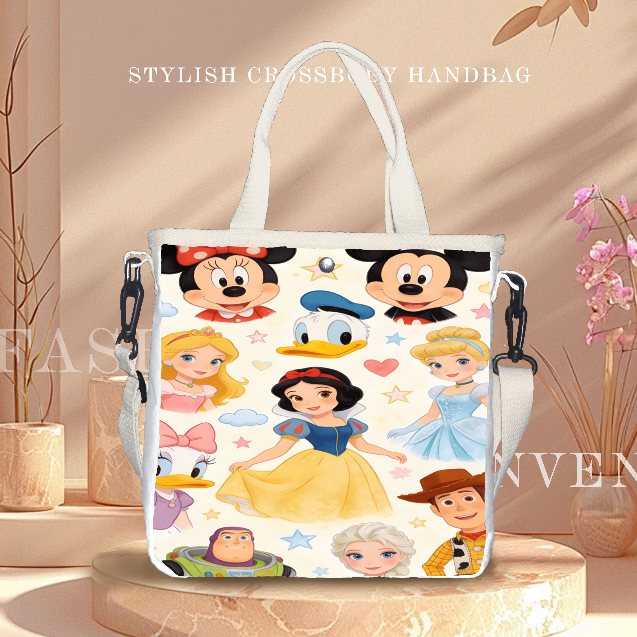 Multifunctional Princess Tote  - Tote Bag Canvas Print recension och pris