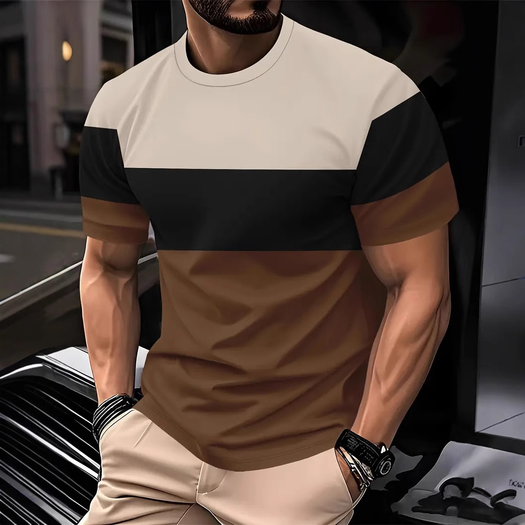 Fun Guy 3D Printed T-Shirt  Tr - Street Fashion For Short Guys recension och pris