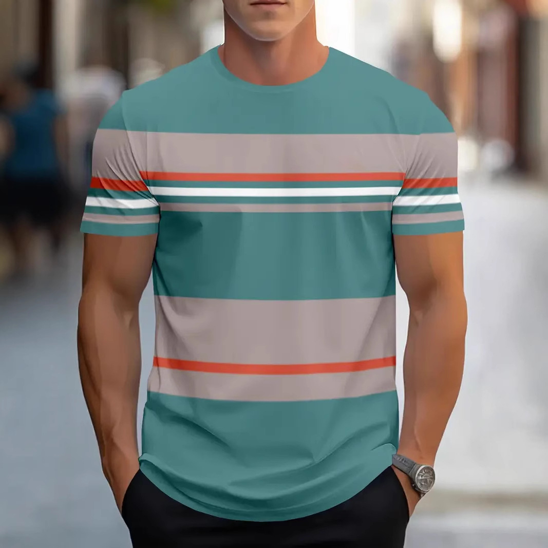 Fun Guy 3D Printed T-Shirt  Tr - Street Fashion For Short Guys recension och pris