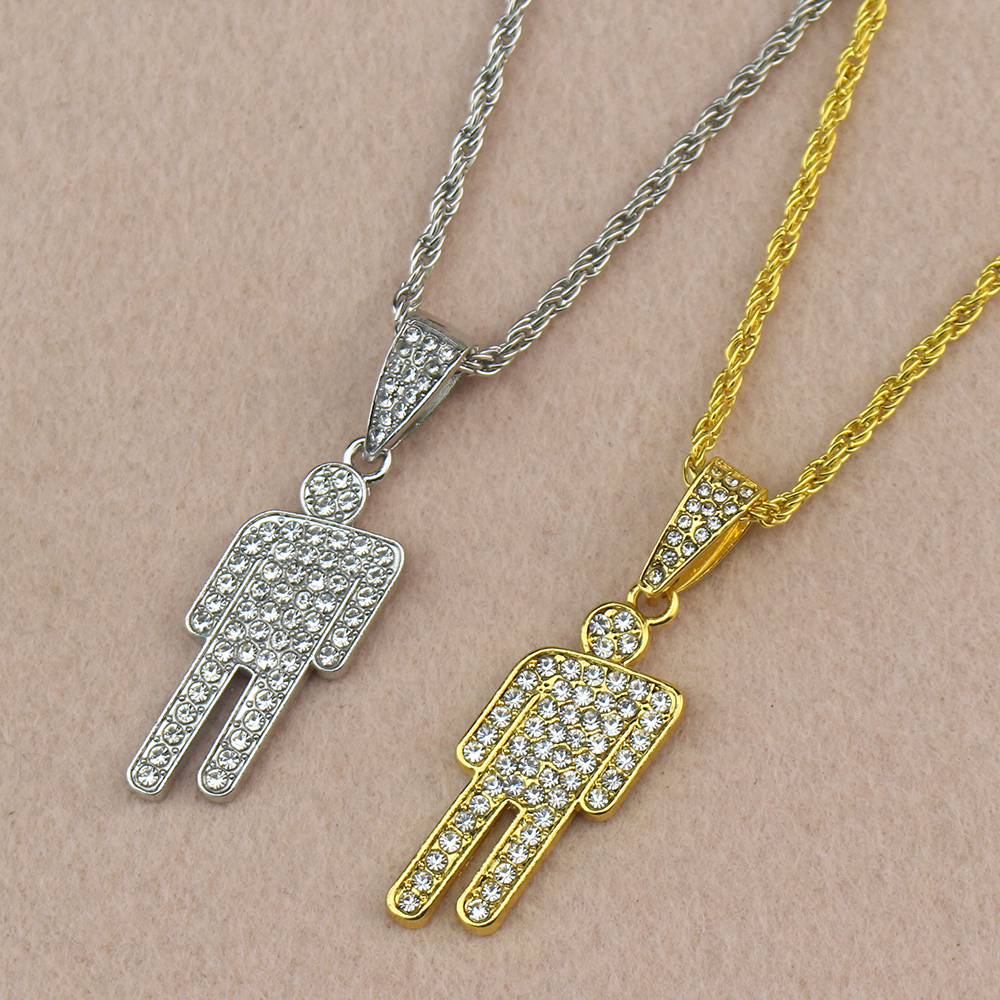 Hip Hop Necklace Stainless Ste - Street Fashion Couple recension och pris