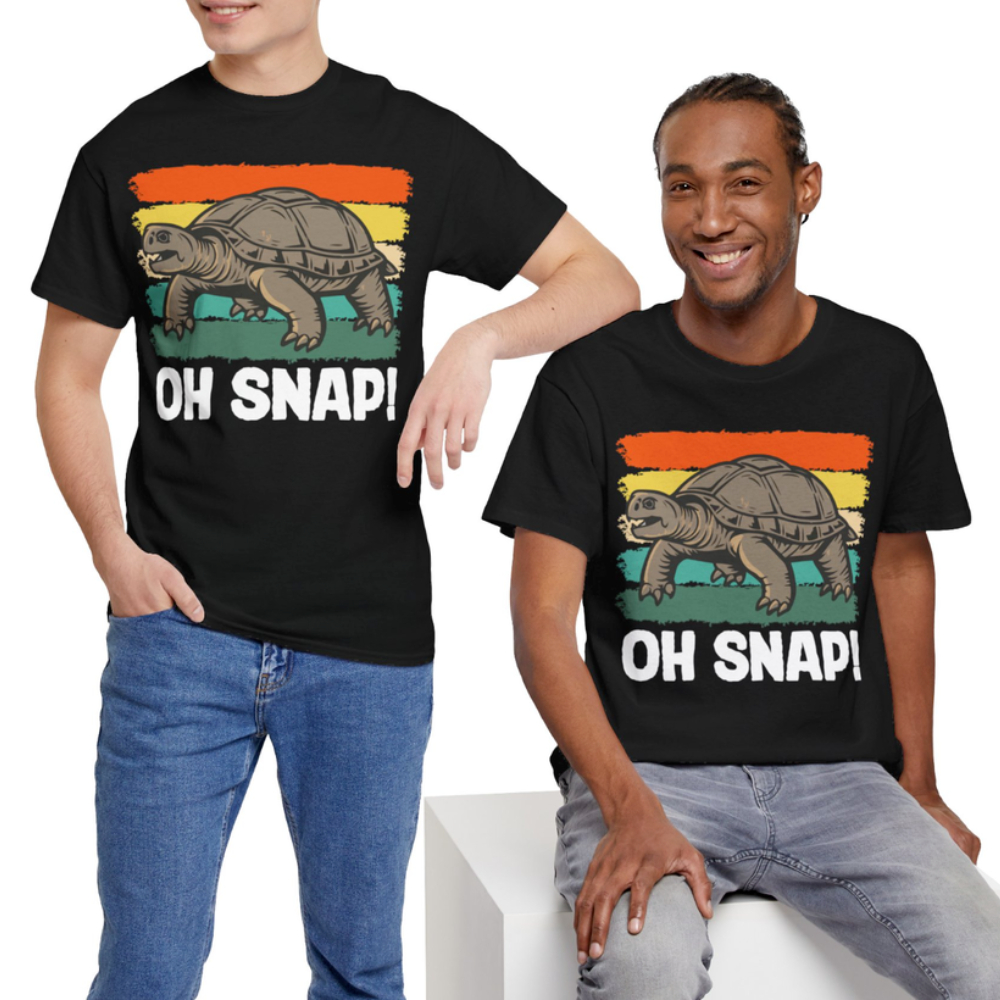 Oh Snap Men T Shirt Funny Sarc - Street Fashion For Short Guys recension och pris
