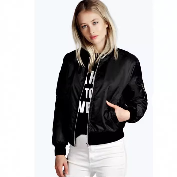 Women's Street Style Short Zip - Street Fashion Types recension och pris
