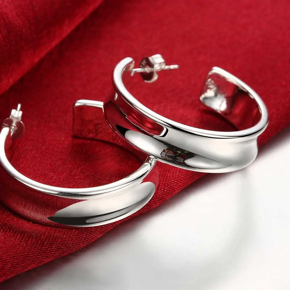 925 Sterling Silver Beautiful  - Street Fashion Earrings recension och pris
