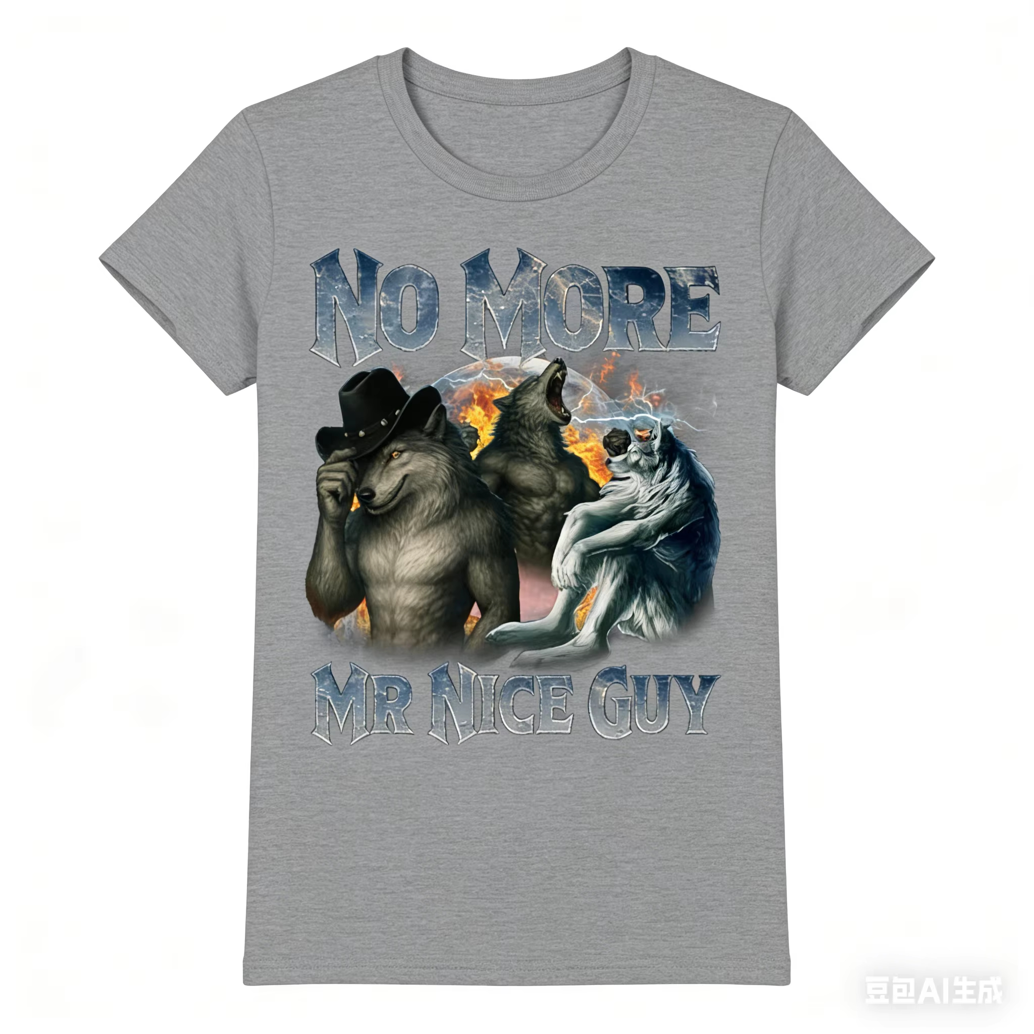 No More Mr Nice Guy Funny Alph - Street Fashion For Short Guys recension och pris