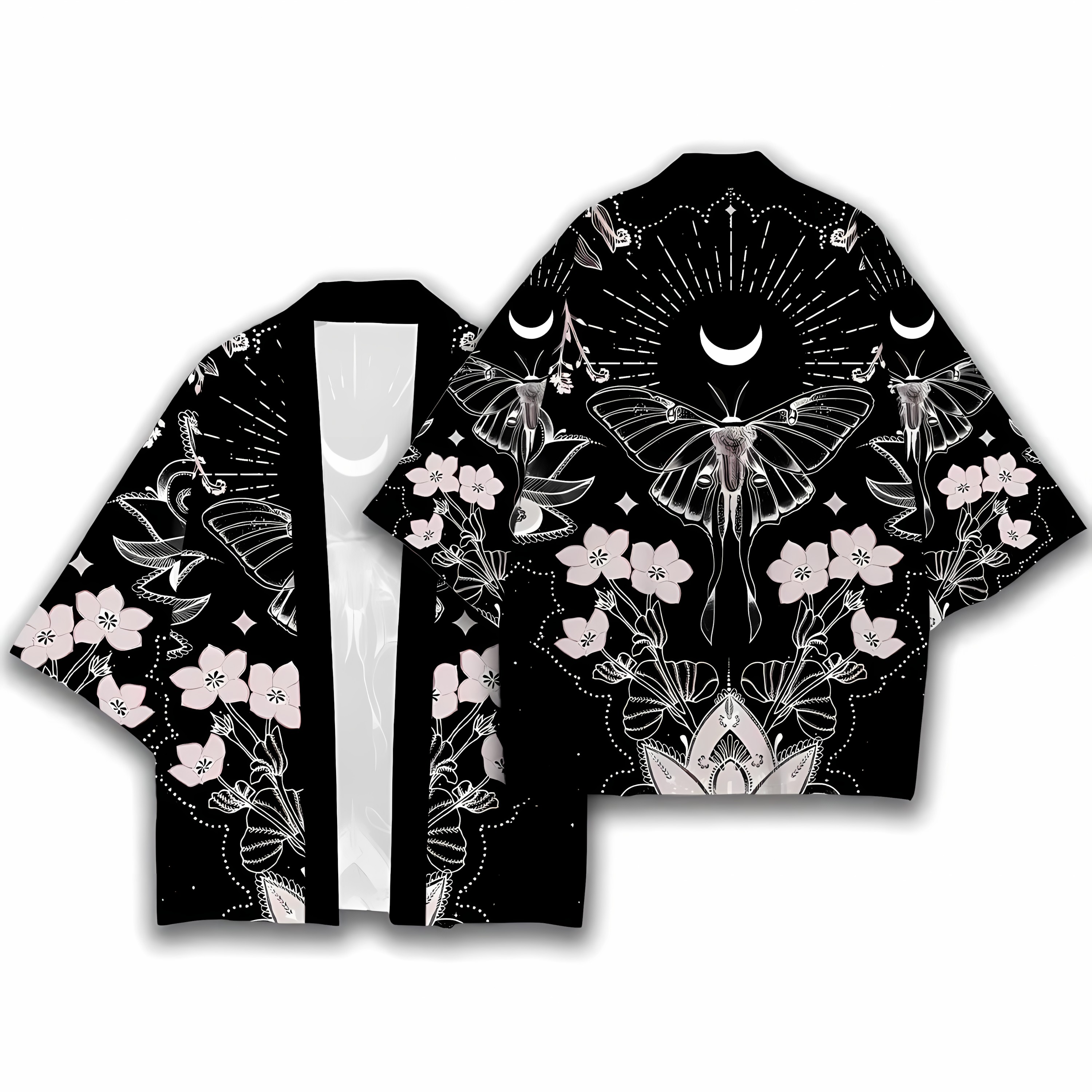 2026 Summer New Style Men's Ki - Street Fashion Kimono recension och pris