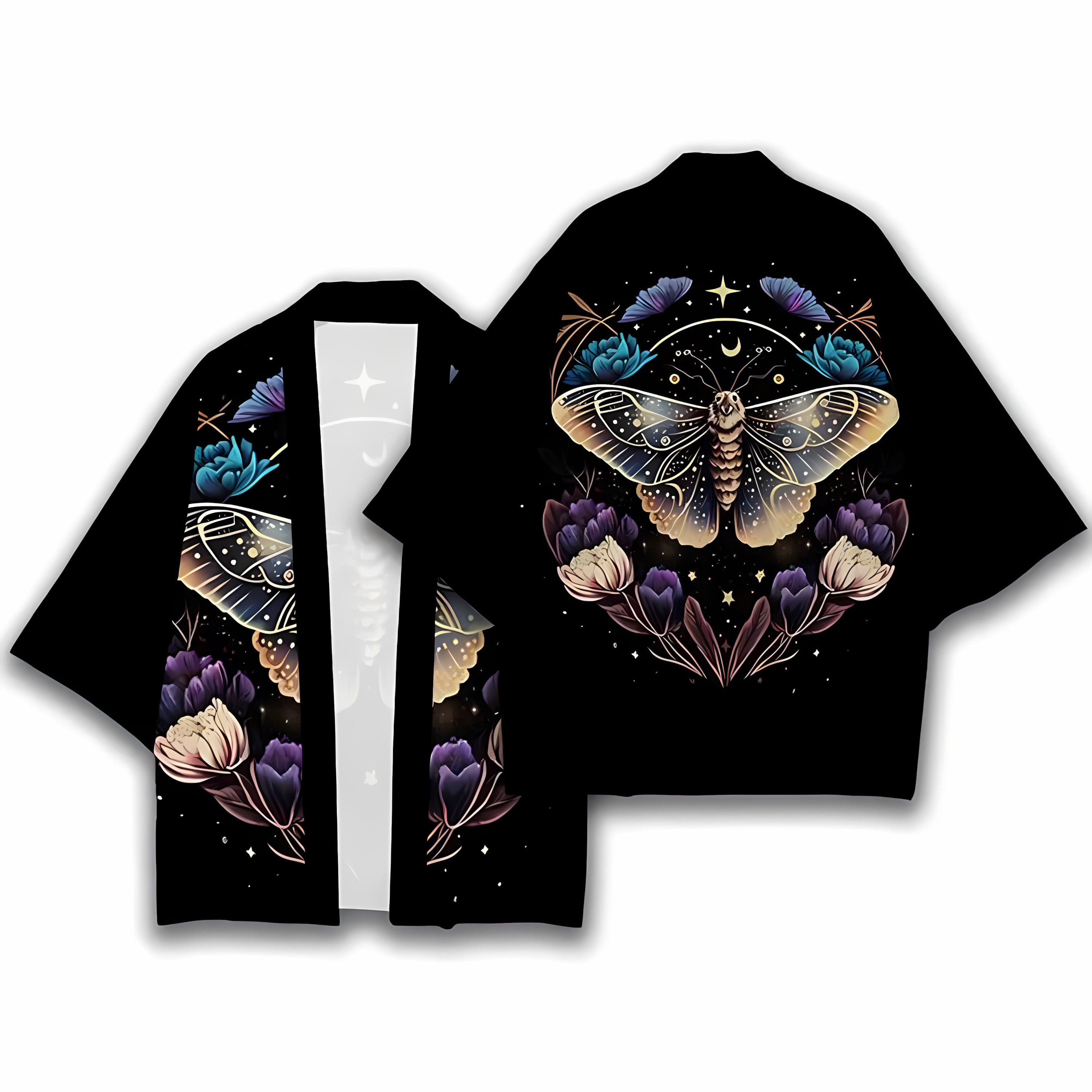 2026 Summer New Style Men's Ki - Street Fashion Kimono recension och pris