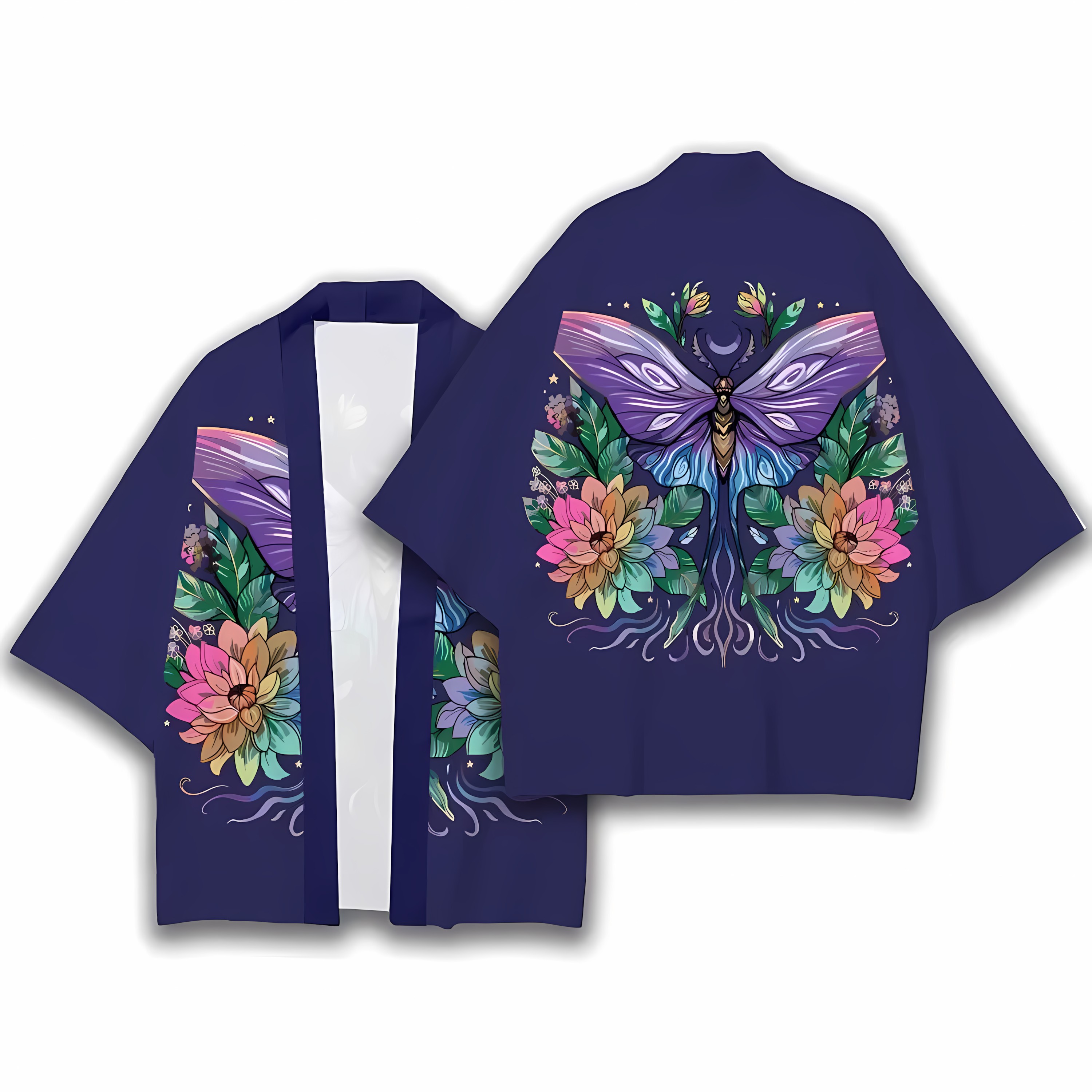 2026 Summer New Style Men's Ki - Street Fashion Kimono recension och pris